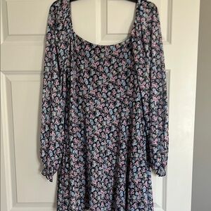 Floral Long Sleeve Dress